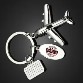0 Original Aviator Designed Suitcase Airplane Key Chains