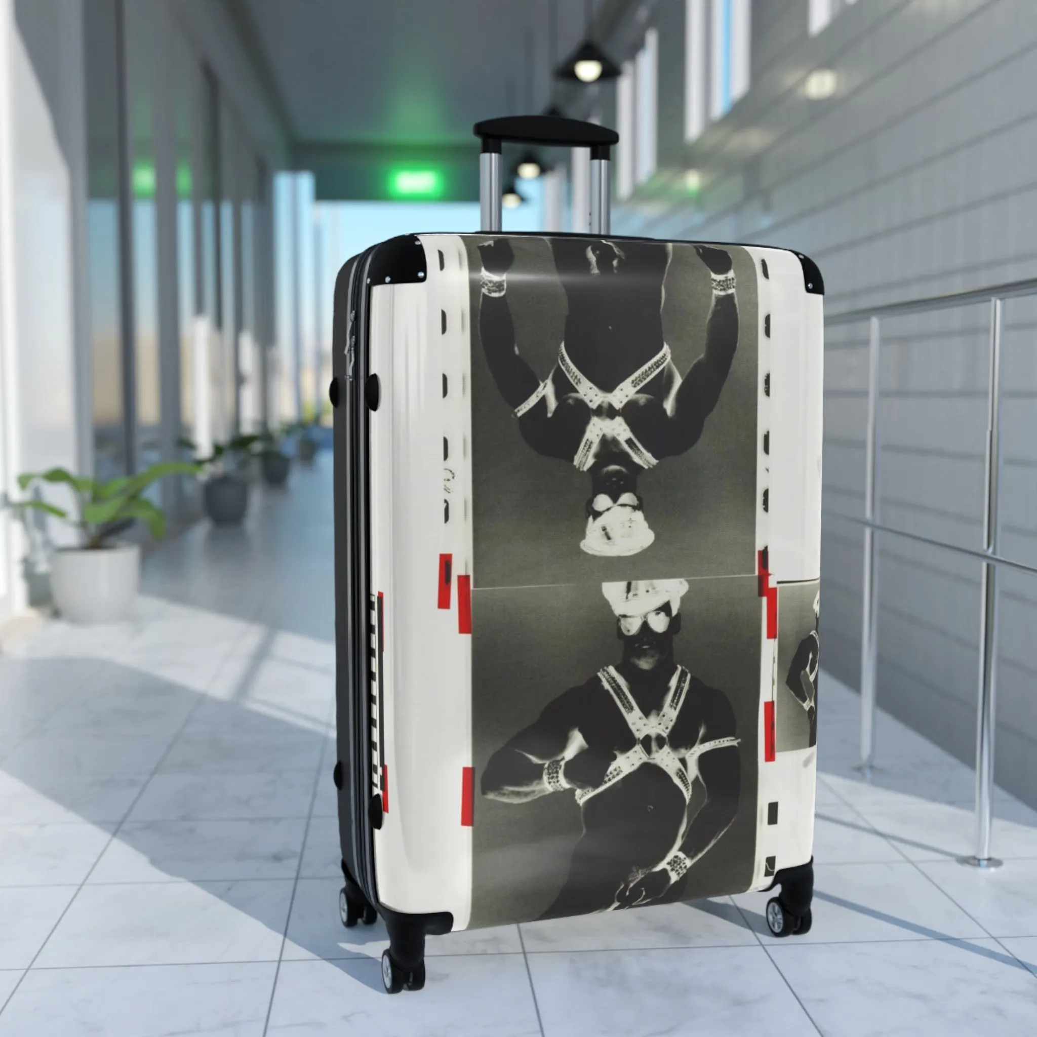 90S VINTAGE GAY PORN TRANSPARENCY Suitcase