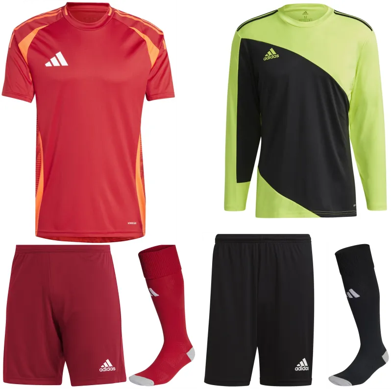 ADIDAS TIRO 24 COMPETITION MATCH KIT BUNDLE RED