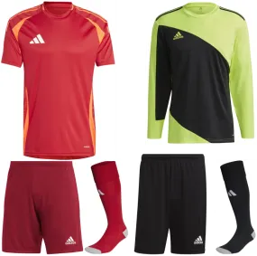 ADIDAS TIRO 24 COMPETITION MATCH KIT BUNDLE RED