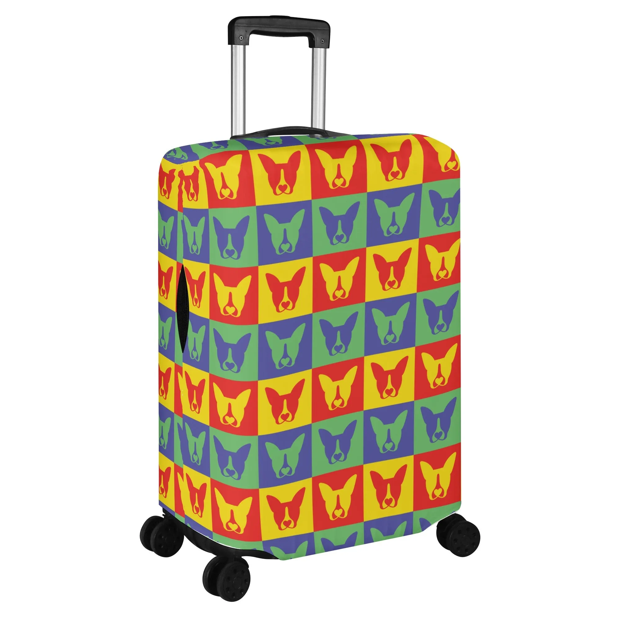 Apollo - Luggage Cover for Boston Terrier lovers