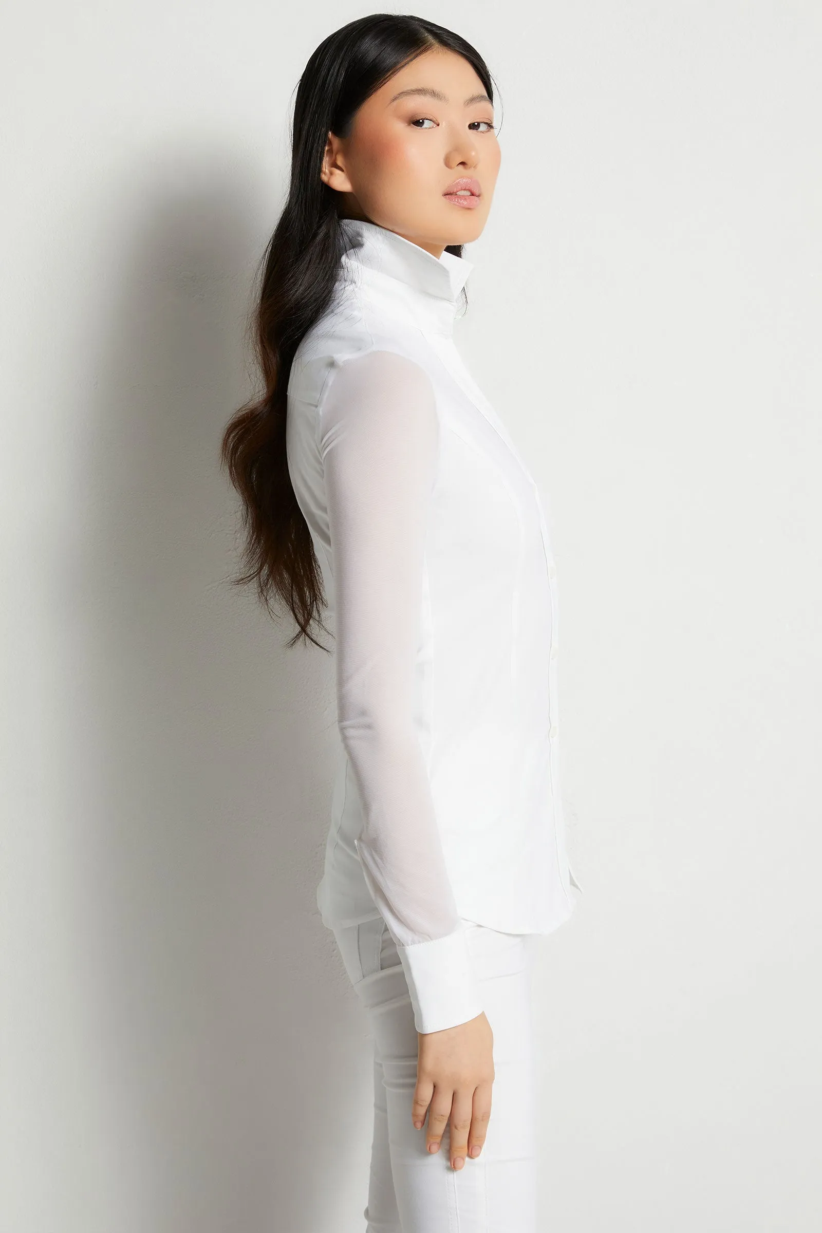Beth Button-Front Shirt