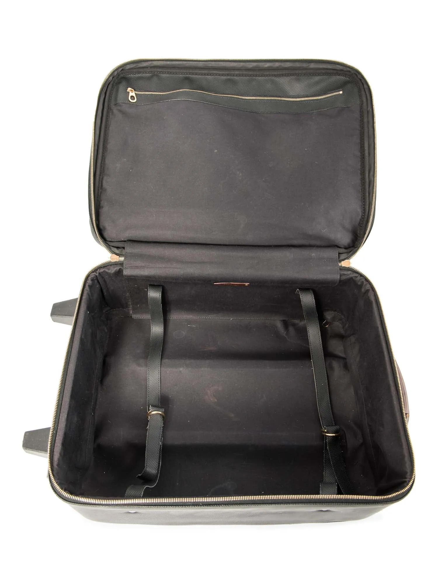 Bottega Veneta Carry-On Suitcase Black Brown