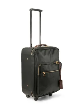 Bottega Veneta Carry-On Suitcase Black Brown
