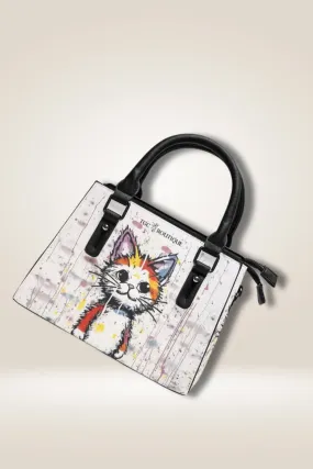 Cartoon Orange Cat Shoulder Bag