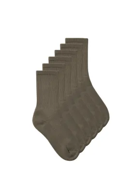 Chaussettes Classique - Sauge - 3 Pack