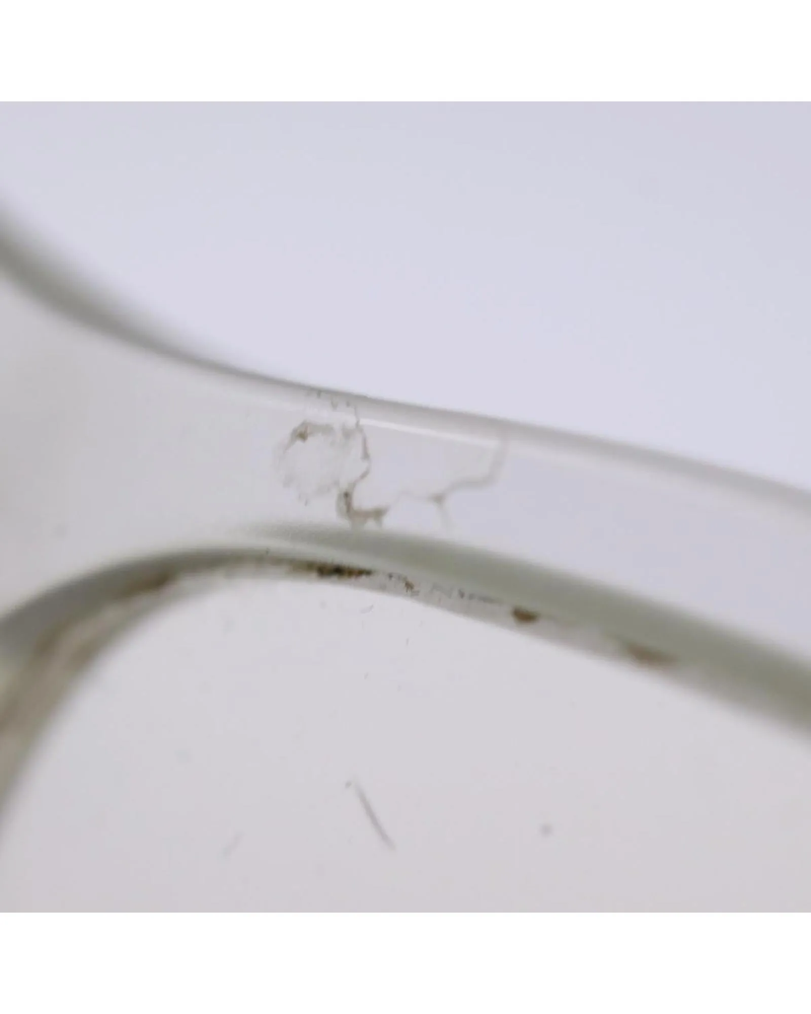 Clear Plastic Designer Sunglasses