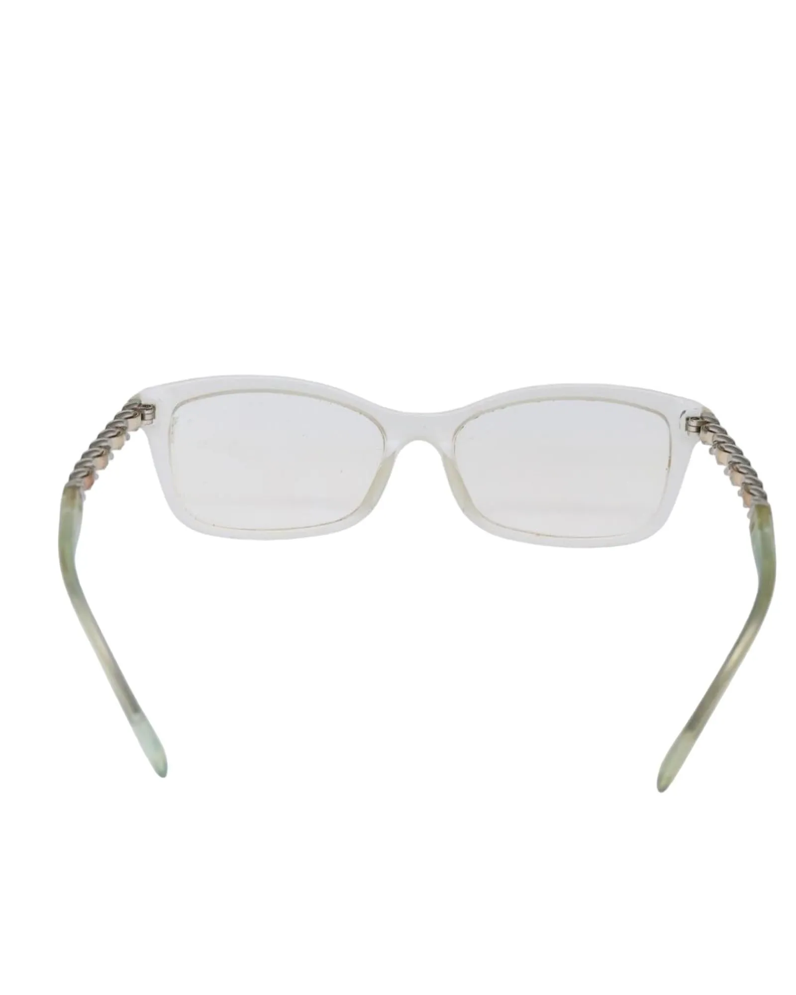 Clear Plastic Designer Sunglasses