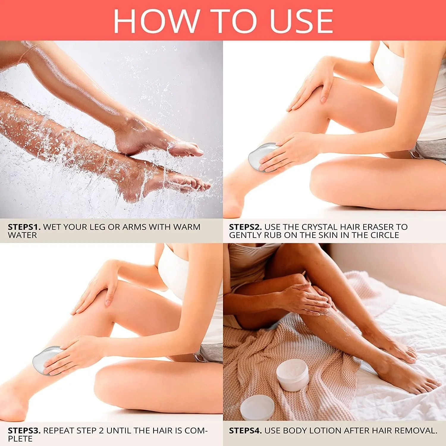 Crystal Hair Eraser Removal