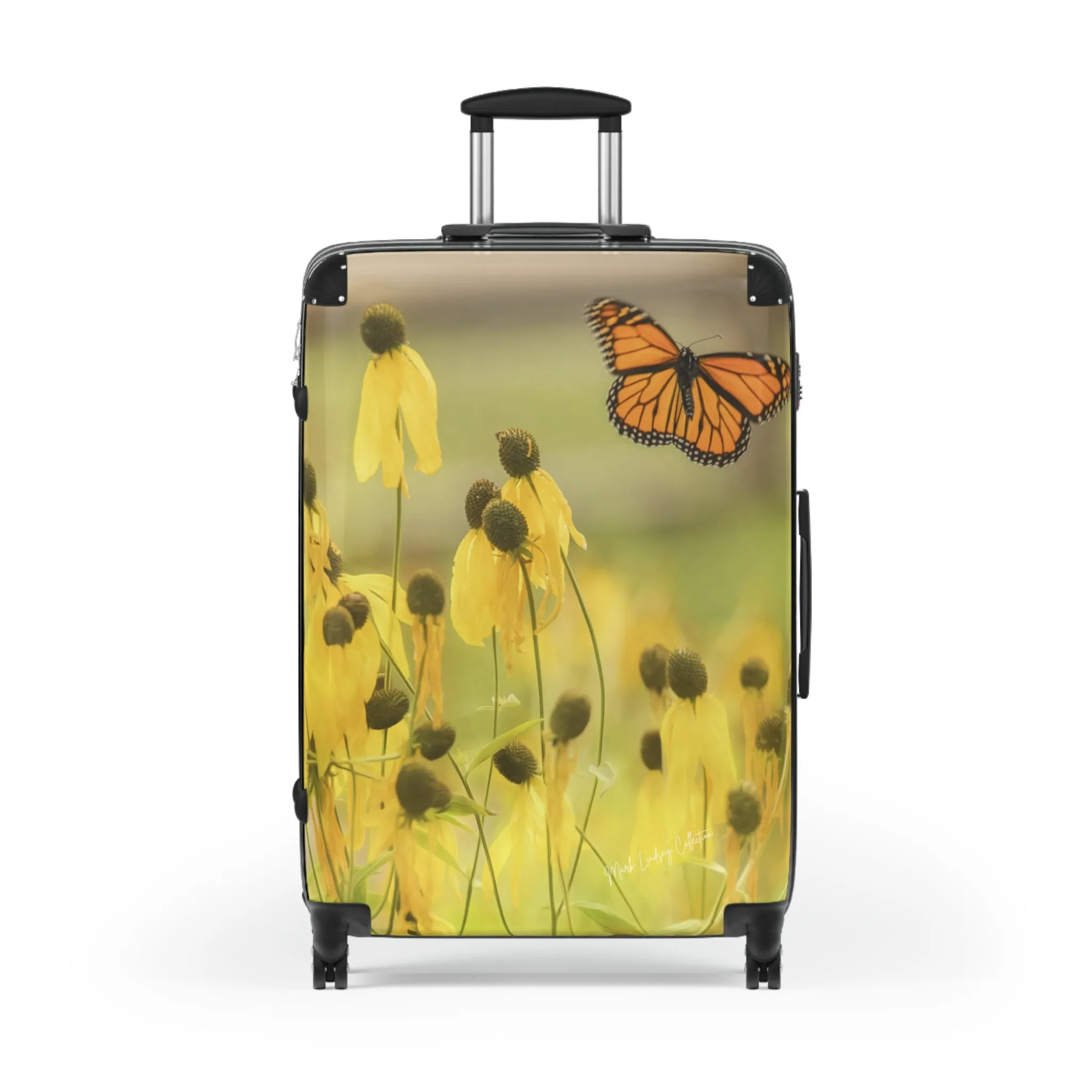 Dancing with Flowers Custom Art Luggage