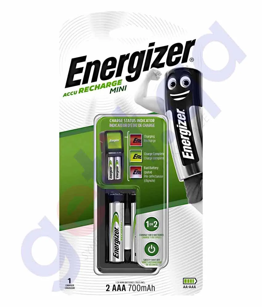ENERGIZER ACCU RECHARGE MINI CH2PC4 2AAA