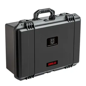 For DJI Avata STARTRC IP67 Waterproof PP Suitcase Storage Box(Black)