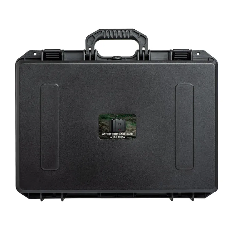 For DJI Avata STARTRC IP67 Waterproof PP Suitcase Storage Box(Black)