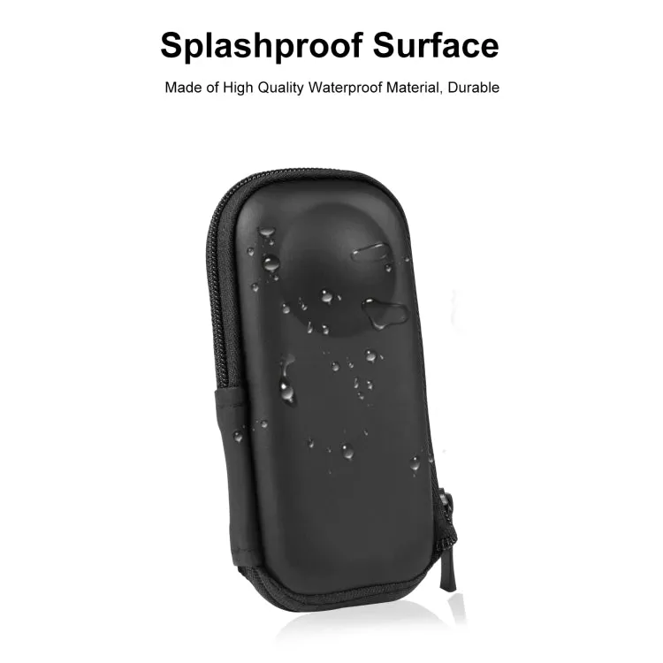 For Insta360 X4 PULUZ Camera Portable Case Box Storage Bag (Black)
