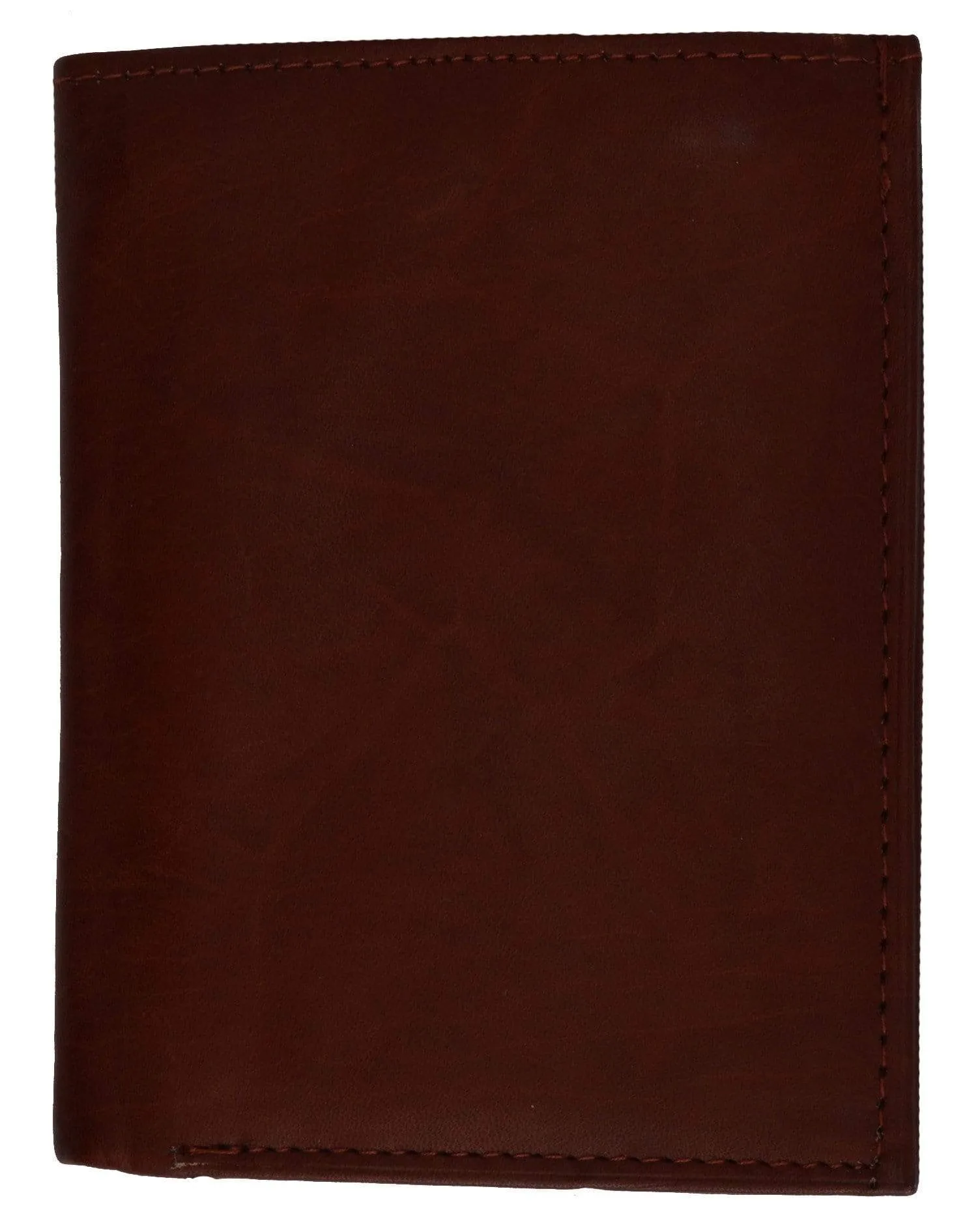 Genuine Leather European Hispter Bifold Wallet with 2 center Flaps and Coin Purse for Men 618 CF
