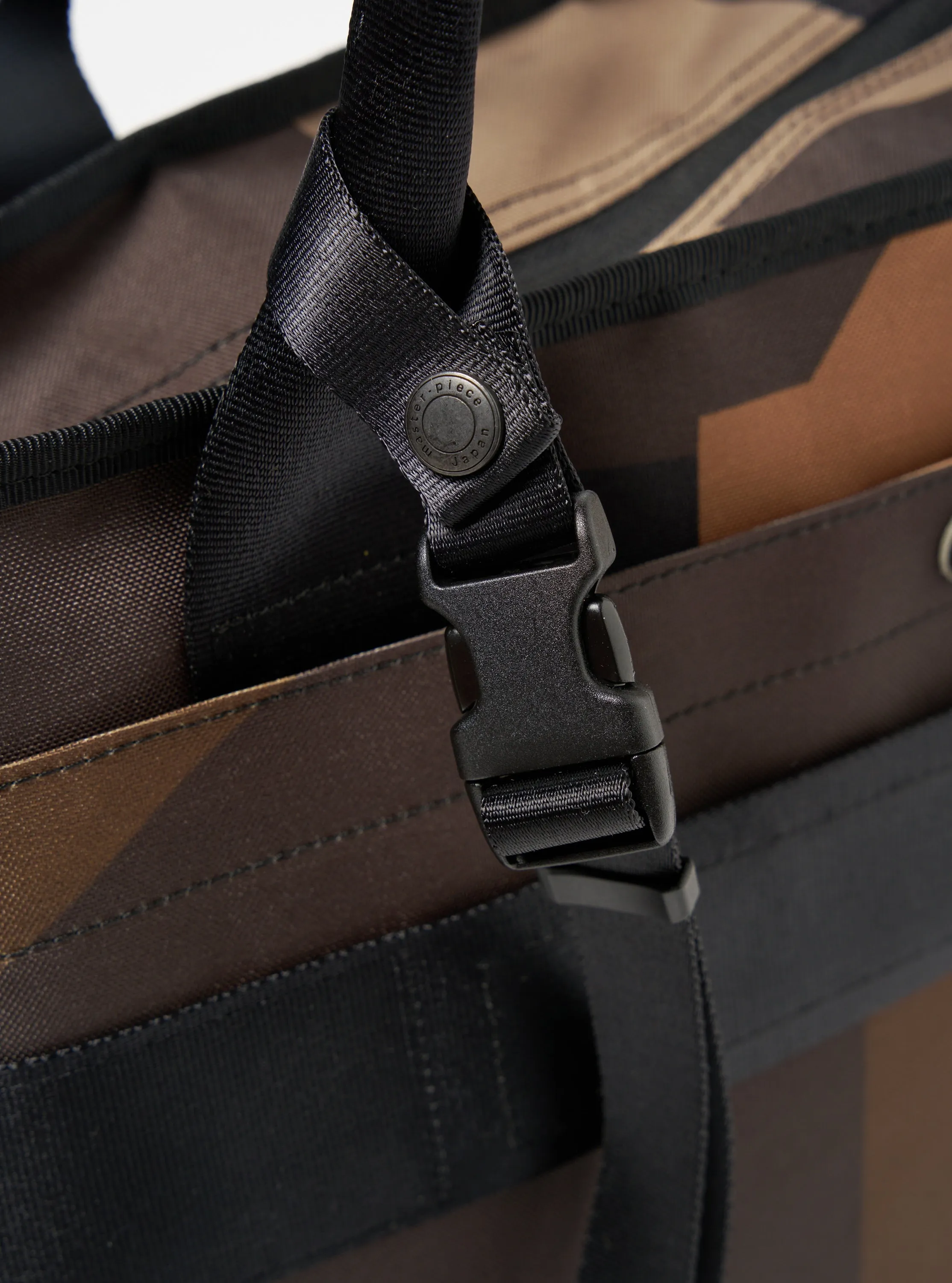 master-piece x Universal Works Tote Bag in Camo Recycled Tech Canvas