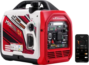 Maxpeedingrods MXR4000GT-US Dual Fuel Inverter Generator 3200W/4000W Low THD Parallel RV Ready CO Alert Bluetooth Control New