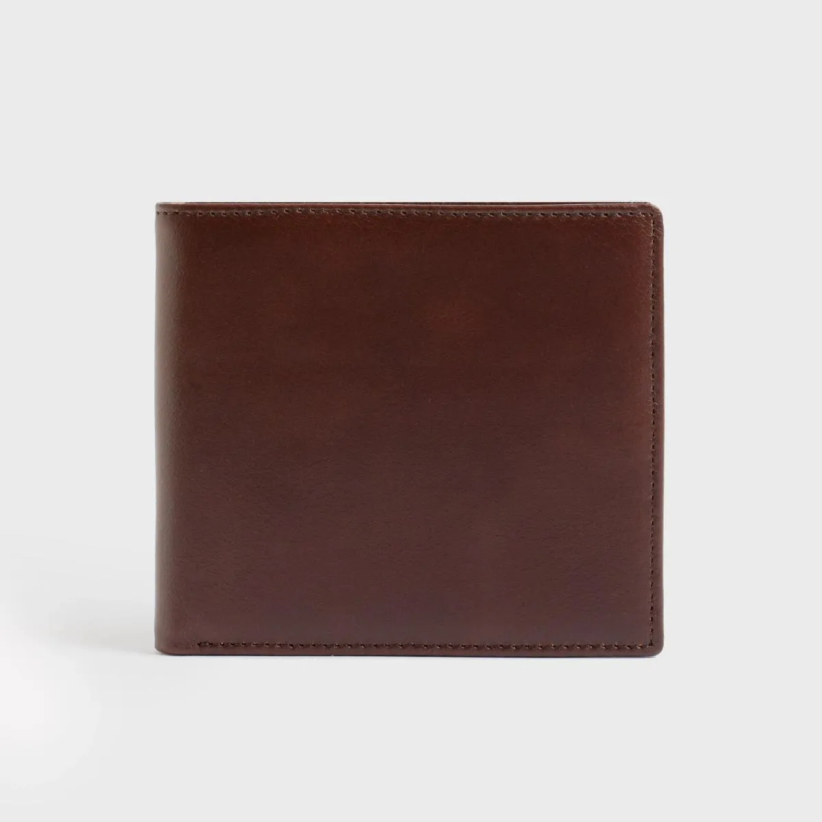 Men's Genuine Leather Bi-Fold Wallet