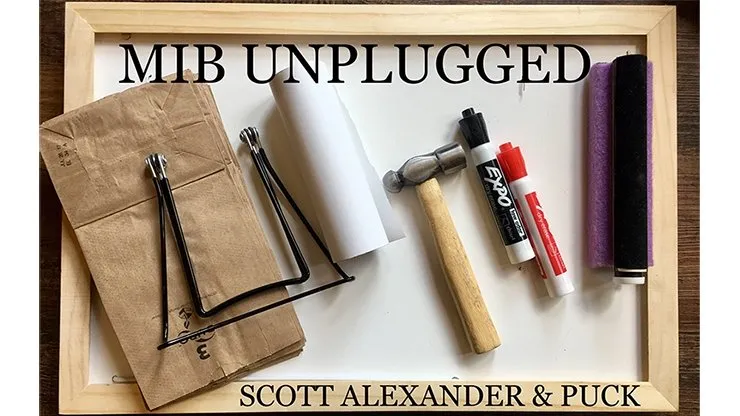 MIB UNPLUGGED (Gimmicks and Online Instructions) by Scott Alexander & Puck - Trick