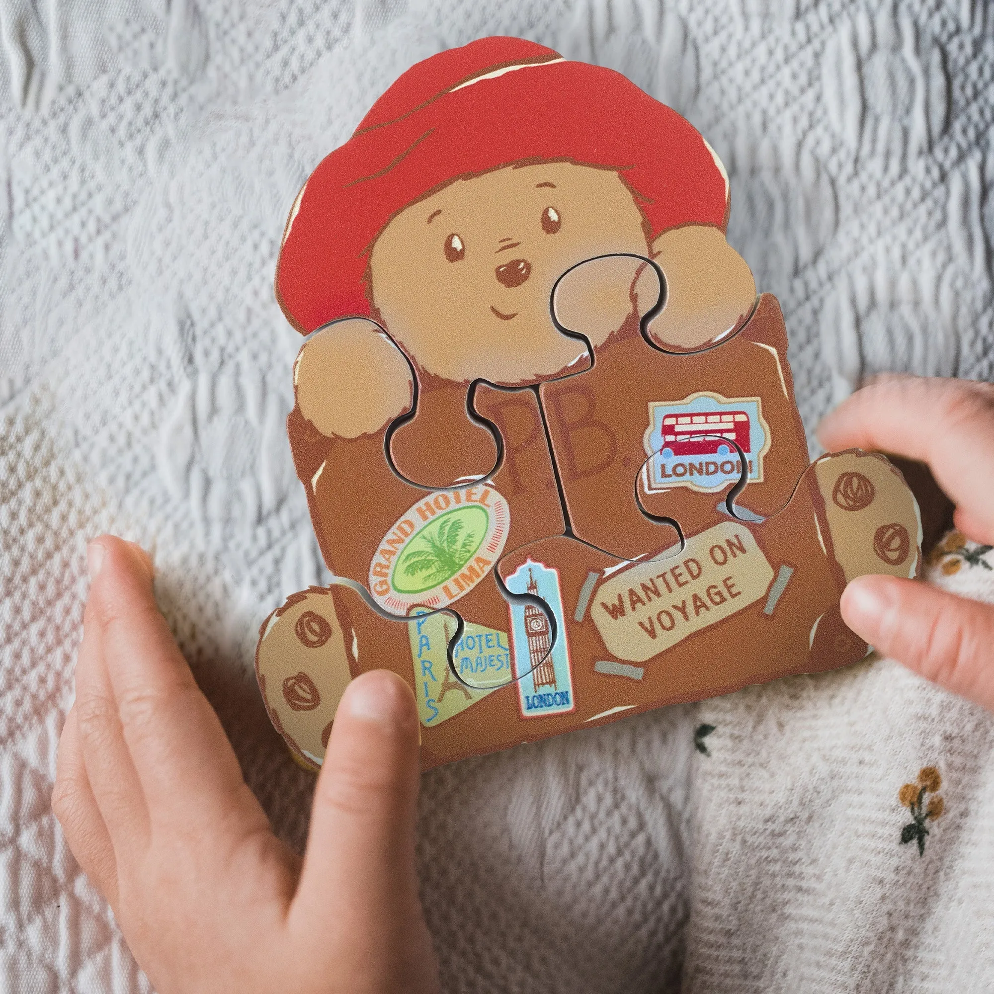 Paddington Wooden Puzzle Suitcase
