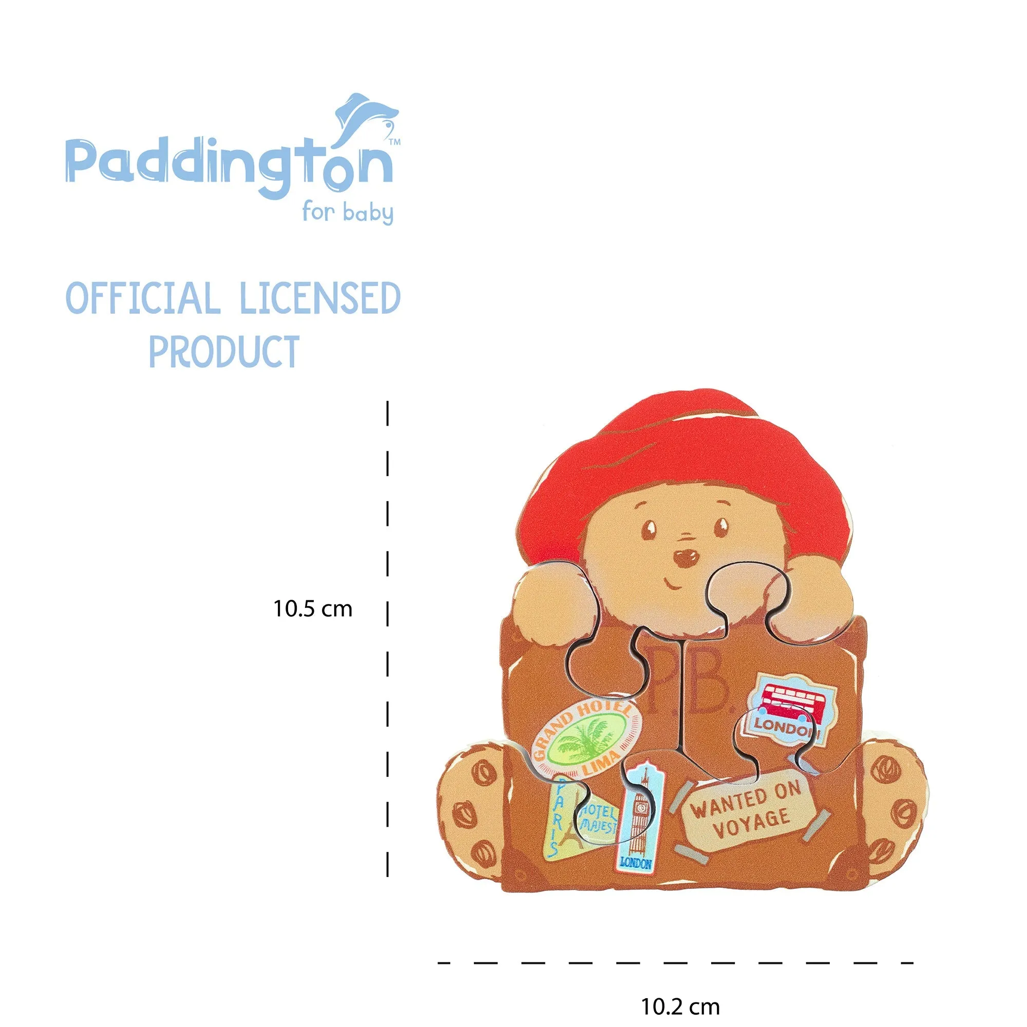 Paddington Wooden Puzzle Suitcase