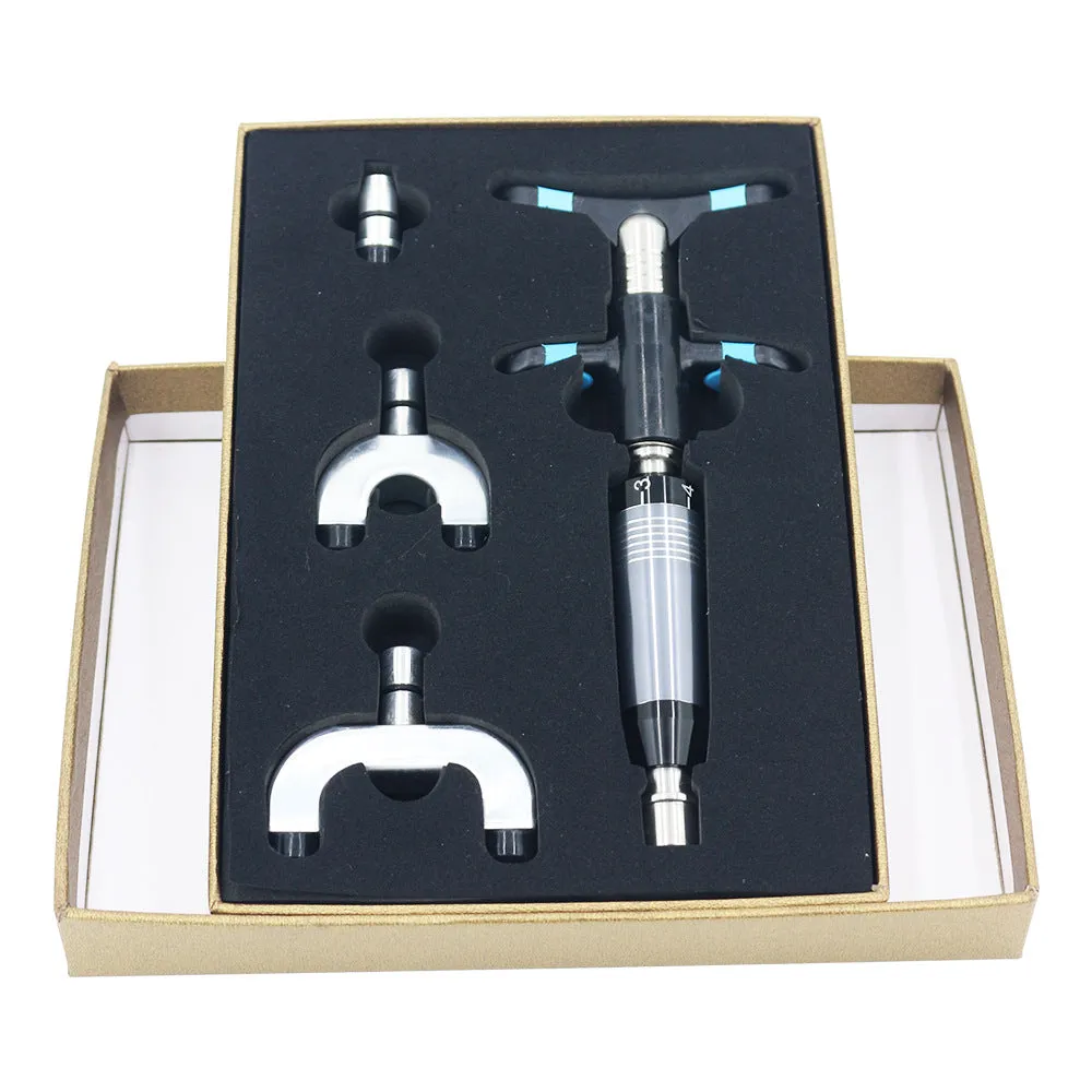 Portable Manual Chiropractic Adjusting Tools Relief Therapy Spine Pain Correction Gun Spinal Adjustment Massager Body Relax 2023