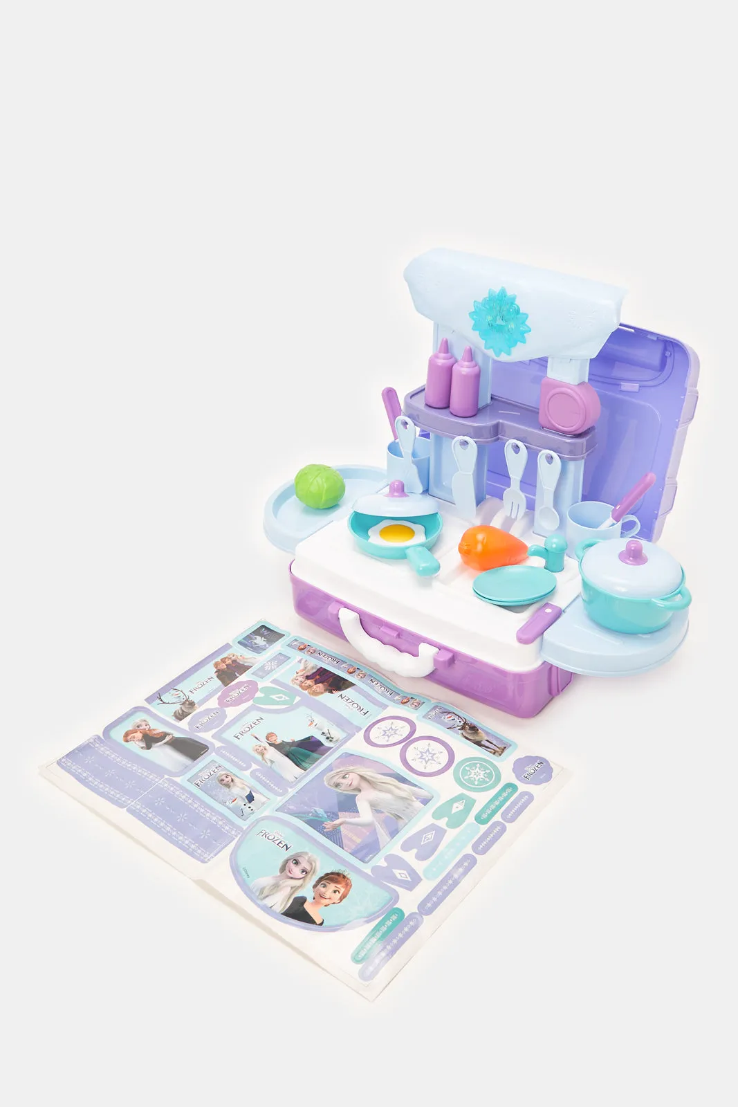 Purple Frozen Kitchen Play Suitcase (30 Piece)