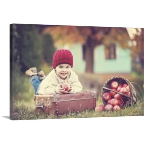 "Apple Season" Canvas Wall Art