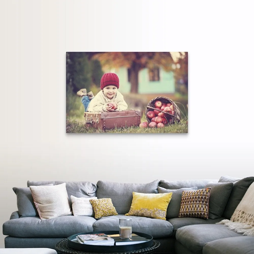 "Apple Season" Canvas Wall Art