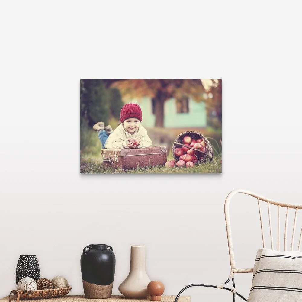 "Apple Season" Canvas Wall Art