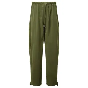 Ridgeline Packlite Mens Waterproof Overtrousers - Field Olive