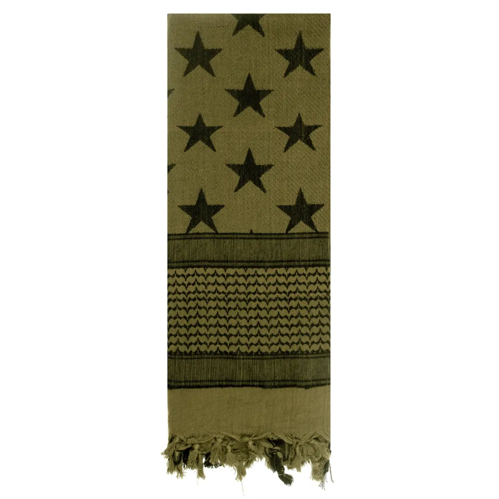 Rothco’s Stars and Stripes Desert Shemagh Scarf