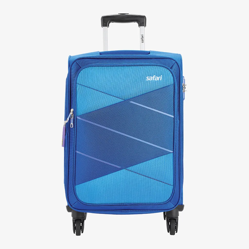 Safari Avenue Soft luggage with Anti-theft Zipper Suitcase