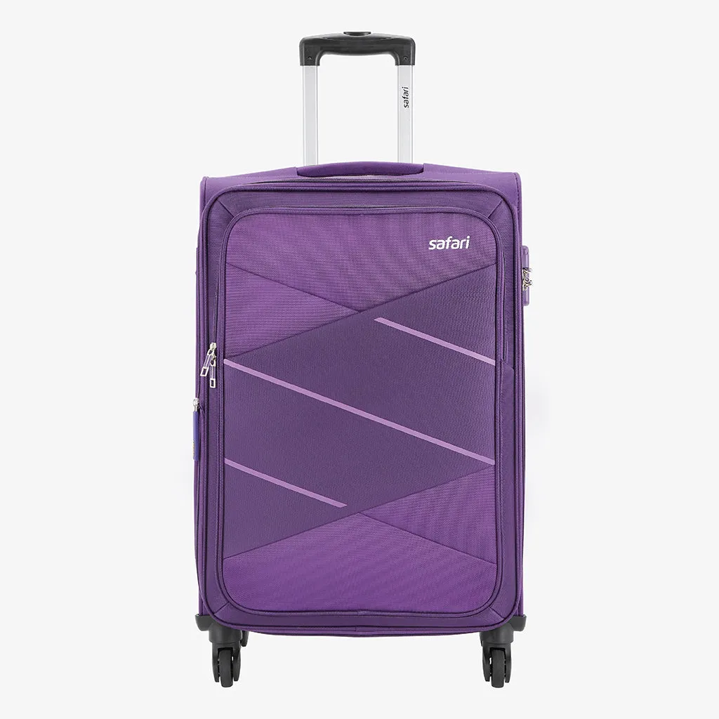 Safari Avenue Soft luggage with Anti-theft Zipper Suitcase