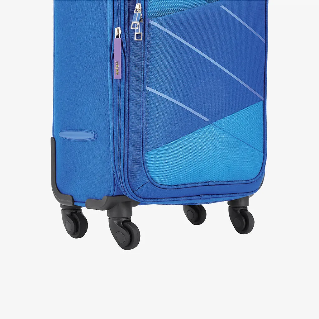 Safari Avenue Soft luggage with Anti-theft Zipper Suitcase