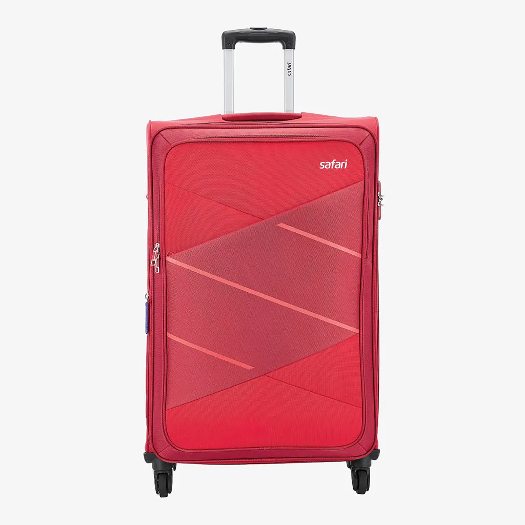 Safari Avenue Soft luggage with Anti-theft Zipper Suitcase