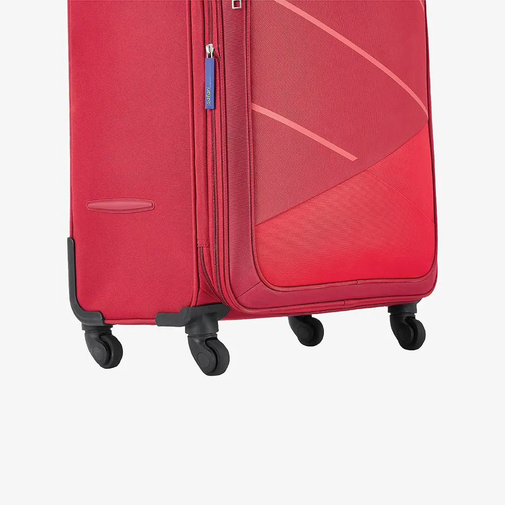 Safari Avenue Soft luggage with Anti-theft Zipper Suitcase