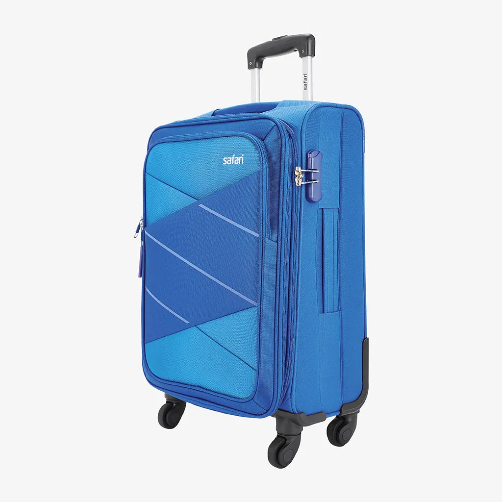Safari Avenue Soft luggage with Anti-theft Zipper Suitcase