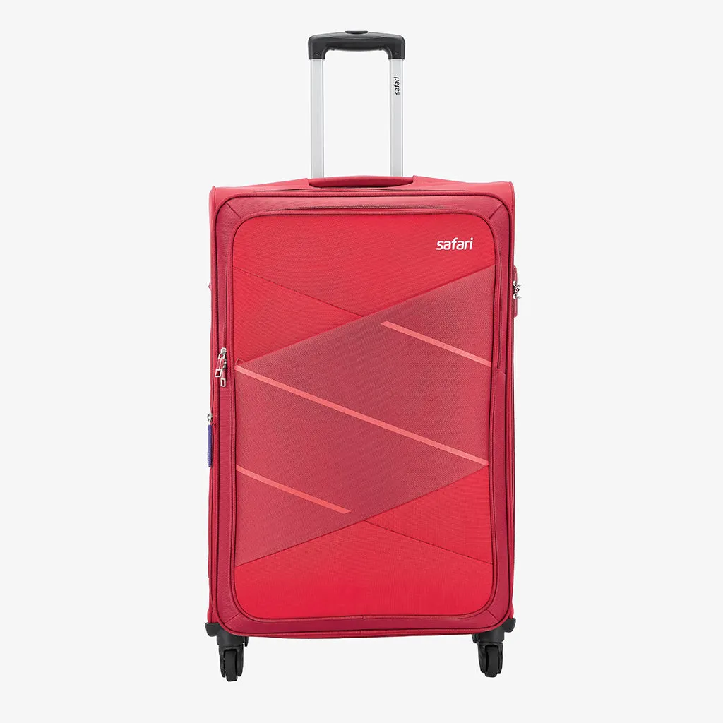 Safari Avenue Soft luggage with Anti-theft Zipper Suitcase