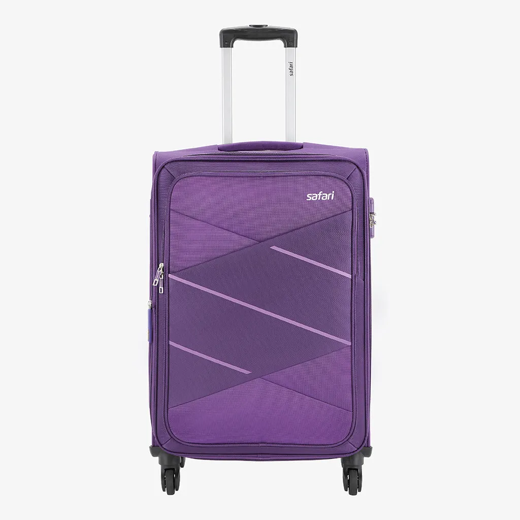 Safari Avenue Soft luggage with Anti-theft Zipper Suitcase