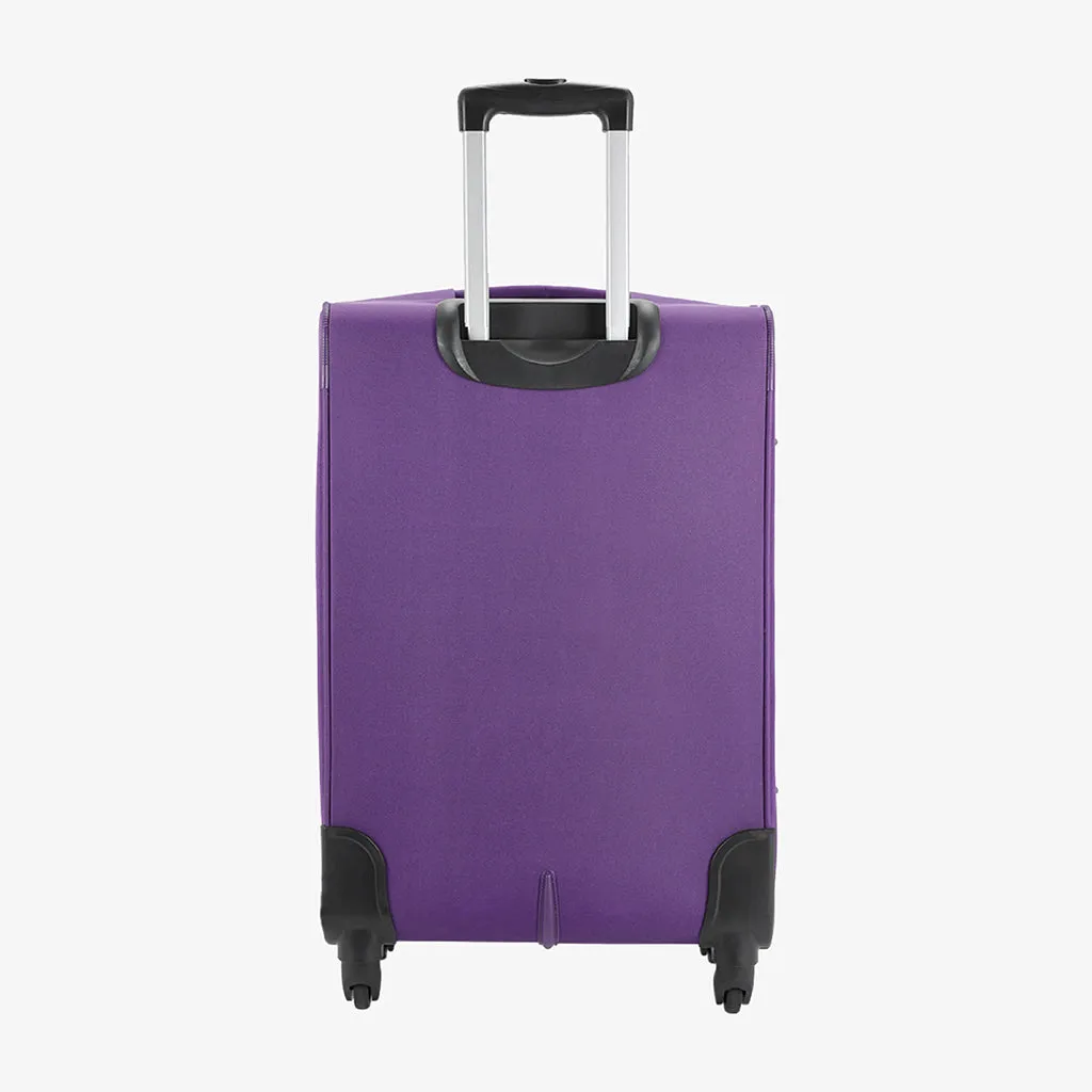 Safari Avenue Soft luggage with Anti-theft Zipper Suitcase
