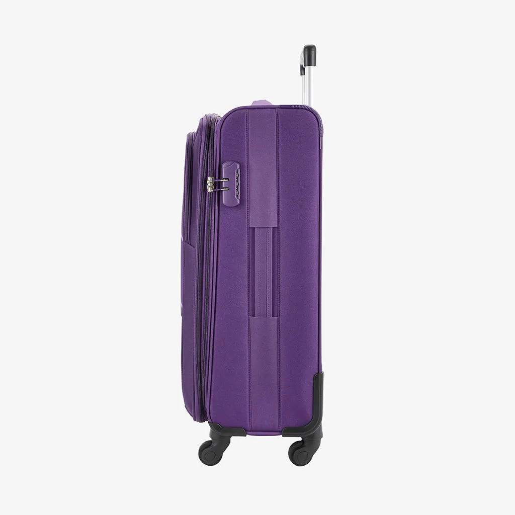 Safari Avenue Soft luggage with Anti-theft Zipper Suitcase