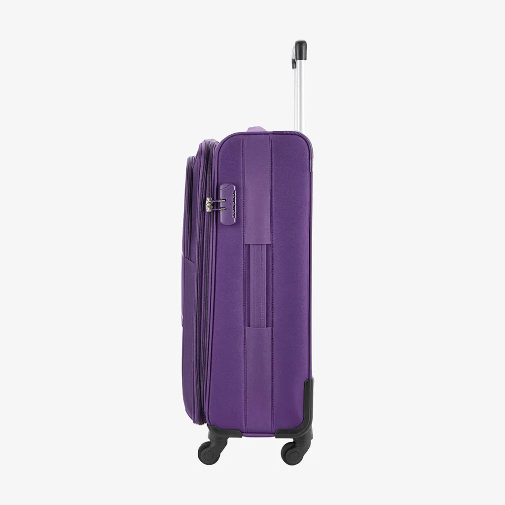 Safari Avenue Soft luggage with Anti-theft Zipper Suitcase