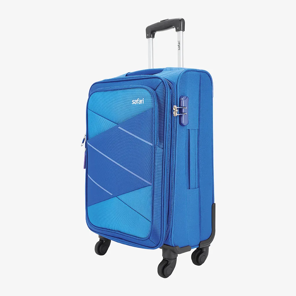 Safari Avenue Soft luggage with Anti-theft Zipper Suitcase