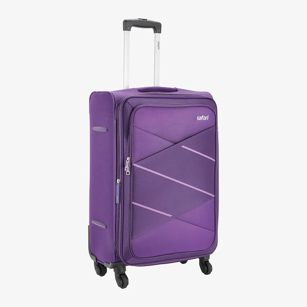 Safari Avenue Soft luggage with Anti-theft Zipper Suitcase