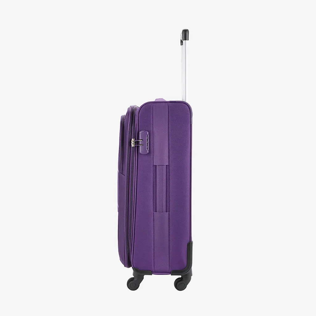 Safari Avenue Soft luggage with Anti-theft Zipper Suitcase