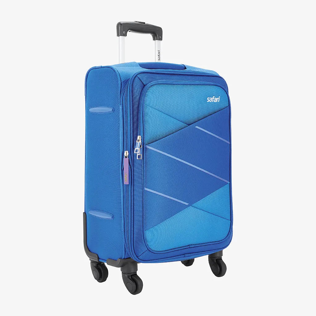 Safari Avenue Soft luggage with Anti-theft Zipper Suitcase