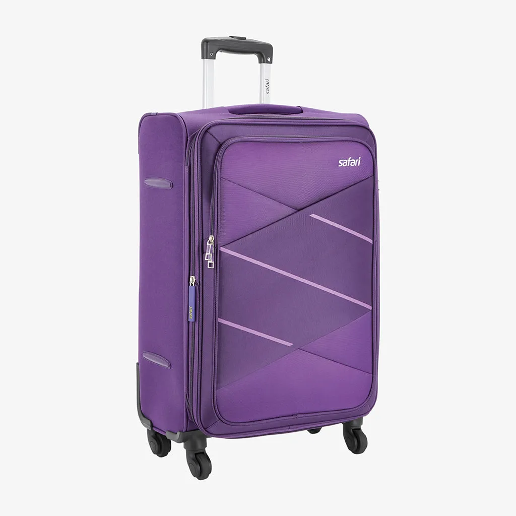 Safari Avenue Soft luggage with Anti-theft Zipper Suitcase