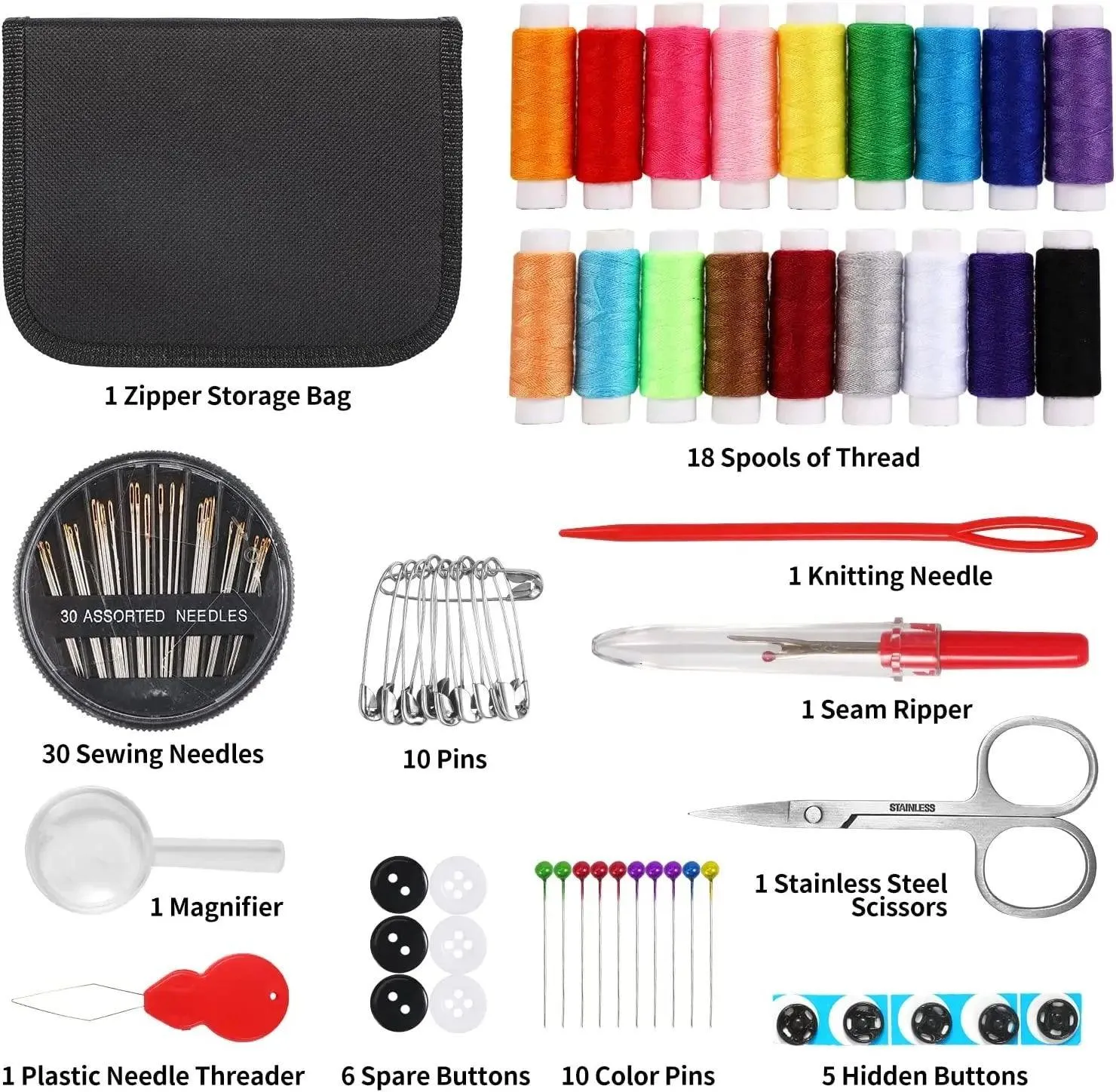 Sewing Kit: Ultimate Set for Quick Fixes and DIY Projects
