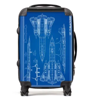 SR71 Blackbird Suitcase / Luggage